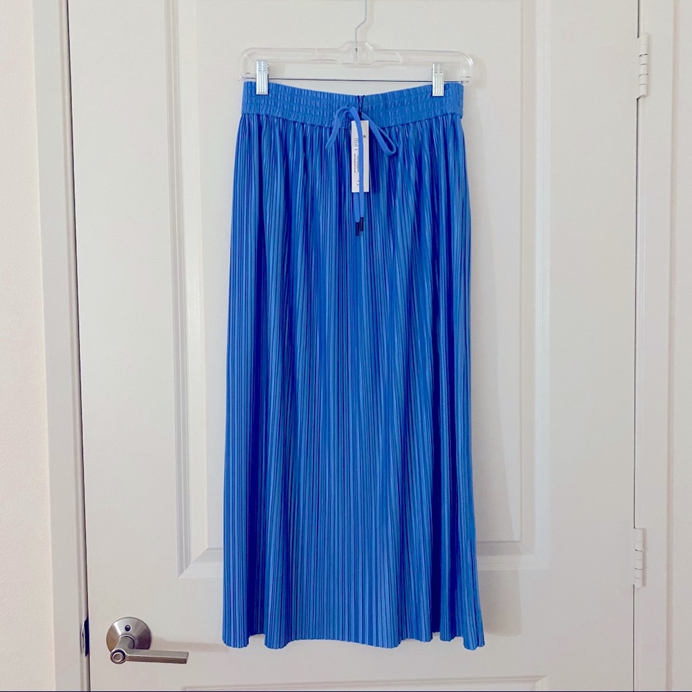 NWT Alice + Olivia Dixie Drawstring Midi Skirt